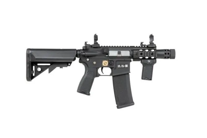 Specna Arms RRA SA-E10 EDGE Carbine Black mit Gate X-ASR Mosfet AEG 0,5 Joule